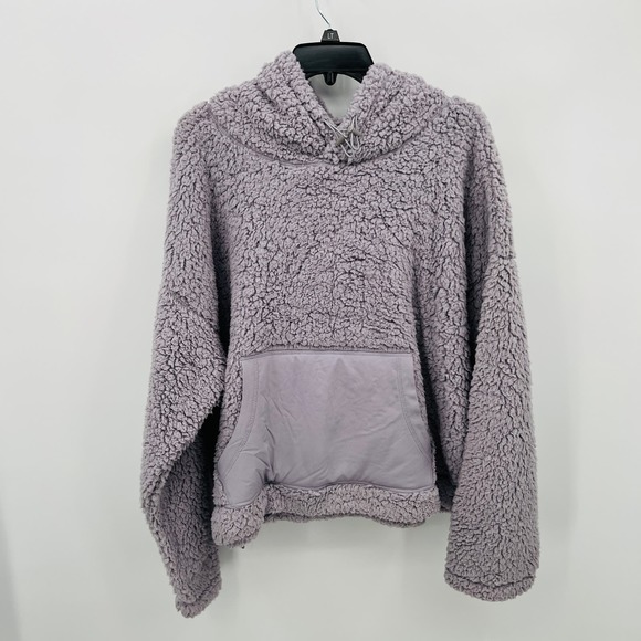 Z by Zella Tops - Z by Zella Women's Gray Fleece Hooded Sweatshirt Size XXL